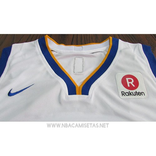 Camiseta Nino Golden State Warriors Kevin Durant NO 35 2017-18 Blanco